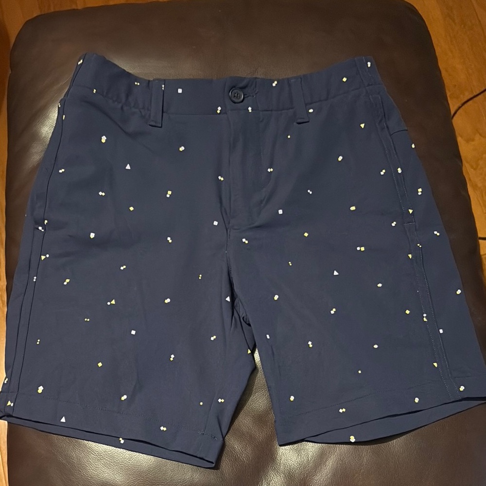 Under Armour Navy Blue Men's Flat Front Shorts